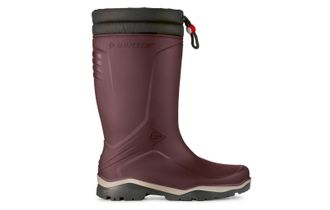 Dunlop Mens Blizzard Fur-lined Wellington Boots - Burgundy - Size UK 6.5