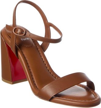 Christian Louboutin Jane 85 Leather Sandal