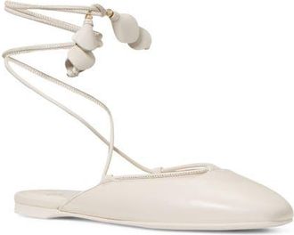 Kate Spade New York ankle wrap mule in Cream. at Nordstrom, Size 8.5