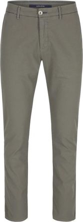 Atelier Noterman Broek Chinos - Heren - Chinos - Grijs - W36 L34 - Leer - Broeken