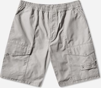 Stone Island Men s Ghost All-Weather Cotton Canvas_S.I. Cargo Shorts Dust