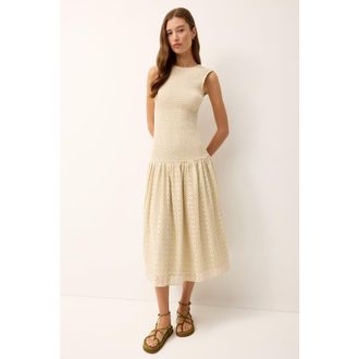Marie Oliver Porter Dress in Dune at Nordstrom, Size X-Small