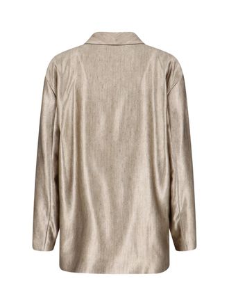 Giorgio Armani Womens Jackets Grey Silk