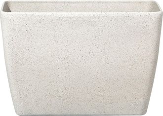 Beliani Beliani - Maceta De Piedra Beige Para Plantas 60 X 27 X 41 Cm Moderna Minimalista Para Interior Y Exterior Baris