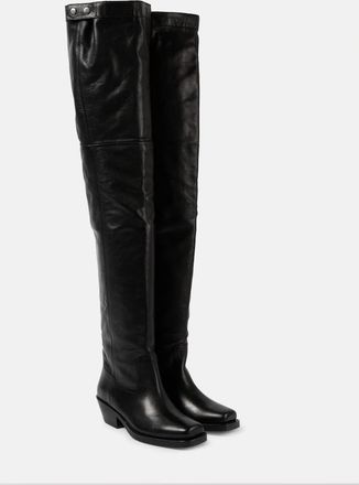 Isabel Marant Amati leather knee-high boots