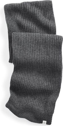 Sun + Stone Mens Solid Ribbed Winter Scarf