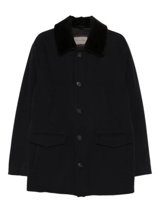 Corneliani single-breasted blazer - men - Fabric - 52 - Blue