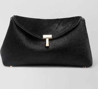 Toteme mini clutch bag curved silhouette
