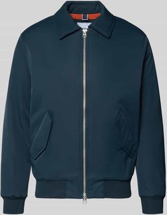 Mc Neal Jacke mit Rei&szlig;verschluss in Marine, Gr&ouml;&szlig;e XXXL