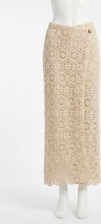 Z Supply Raquel Lace Skirt In Natural