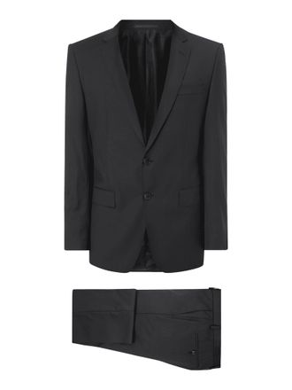 HUGO BOSS Slim Fit Anzug aus Schurwolle in Black, Gr&ouml;&szlig;e 54