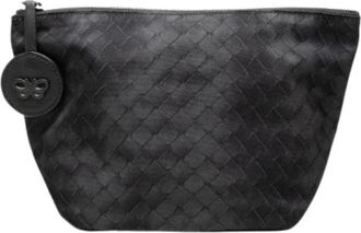 Bottega Veneta Pre-owned Pochette in Nylon Intrecciato - - Pre-owned - Donna - Nero - ONE SIZE