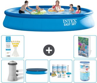 Intex Piscina Easy Set Redonda - 457x84 Cm - 7-piezas S208