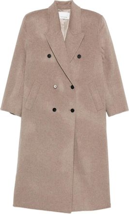 Frankie Shop wool blend double-breasted coat - Neutrals