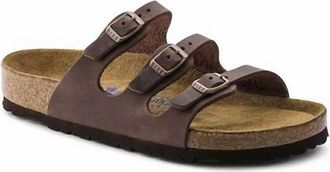 Birkenstock Womens Florida Sandal In Habana
