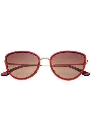 Freyrs Eyewear Luna Cat Eye Sunglasses in Dark Cherry at Nordstrom, Size +0.00
