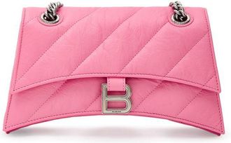 Balenciaga Pink Leather Shoulder Womens Bag