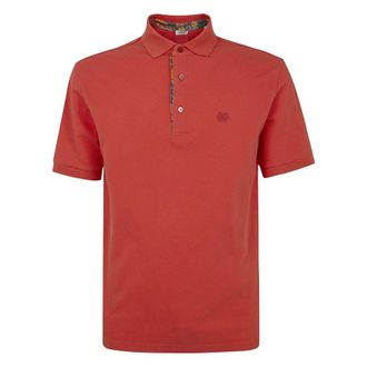 Etro Etro, Polo Shirts, male, Orange, Size: 2XL Polo Shirt