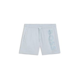 BOSS Quick-drying swim shorts with printed logo