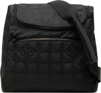 Chanel Black Nylon Backpack (Pre-Owned)