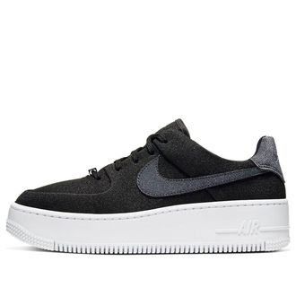 Nike (WMNS) Nike Air Force 1 Sage Low LX Black White CQ7510-001