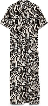 Vero Moda Bedrukte jurk met korte mouwen en riem