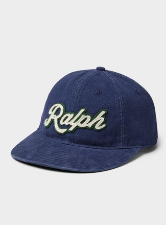 Polo Ralph Lauren Mens Felted embroidered-logo cap