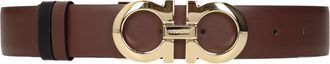 Ferragamo Uomos Cinture Pelle Marrone/Nero