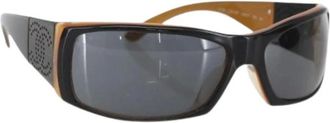 Chanel Pre-owned Accessories, female, Brown, Size: ONE SIZE Pre-owned Plastic Sunglasses