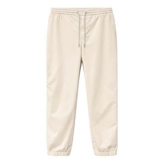 Moncler Pantalone Sportivo - male - Moncler - Slim-fit Trousers - Beige - L - Trousers