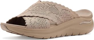 Skechers Arch Fit 2.0 Sandal - Still The One Womens Sandals Mocha : 11 B - Medium, Textile
