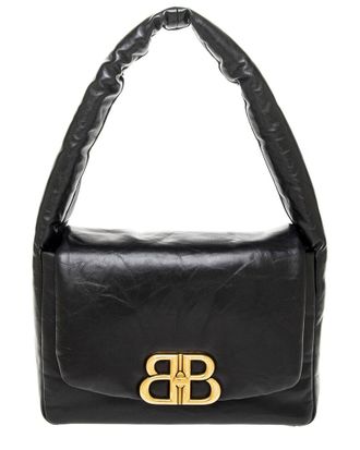 Balenciaga Monaco Small Leather Shoulder Bag