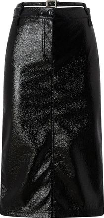 Pinko belted midi skirt - Black