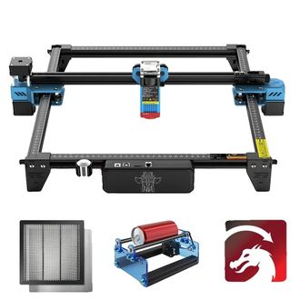 OEM M&aacute;quina De Grabado L&aacute;ser, Conectividad Wi-fi, Compatibilidad Con Diversos Materiales, Kit De 6 Piezas, Enchufe Europeo, Tts-55 Pro 40w