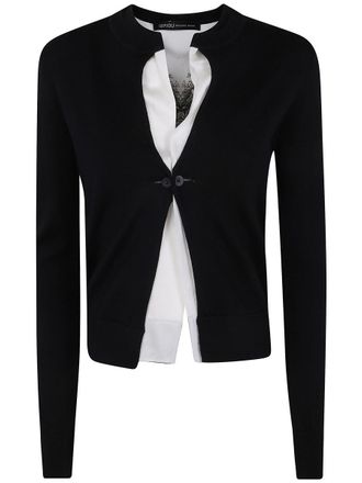 Ibrigu Reversible Printed Knit Cardigan