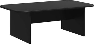 vidaXL Mesa De Caf&eacute; Negro 93 X 53 X 33 Cm Madera De Ingenier&iacute;a Vidaxl