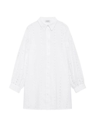 Anine Bing Marianne Dress White