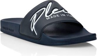 Philipp Plein Slippers Unisex in Navy at Nordstrom, Size 36