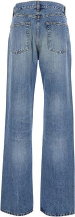 Frame Denim Womens Jeans The Stack Blue Denim Cotton