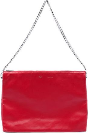 Celine Pre-owned Celine Lambskin Soft Trio Shoulder Bag Ladies U-PA-0123