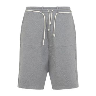 Mordecai Fleece Jogger Short - Heren - Korte Broeken - Grijs - S - Katoen - Korte Broeken