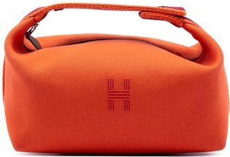 Herm&egrave;s Pre-owned Hermes Small Toile Bride A Brac Case 5LKPW1YI1PYU5H8M