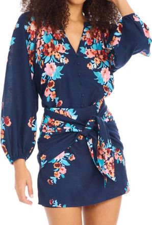 Allison New York Womens Briella Blouse In Navy Floral