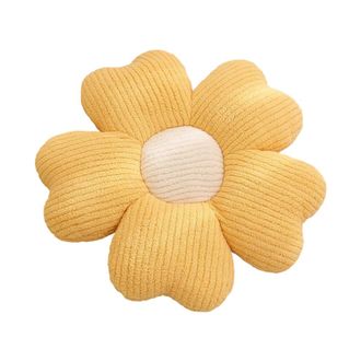 OEM Cojines De Sof&aacute; Con Forma De Flor, Amarillos, 50 Cm