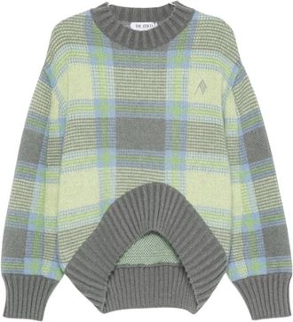 The Attico Round-neck Truien - Dames - Ronde hals truien - Groen - M - Truien & Vesten