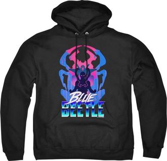 Gildan Blue Beetle (2023) Silhouette Adult Pull Over Hoodie / Hooded Sweatshirt