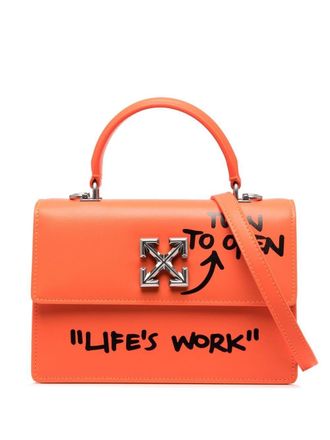 Off-white Jitney 1.4 shopper - Oranje