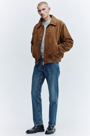 H&M Slim Jeans in Medium Blue at Nordstrom, Size 40 X 32