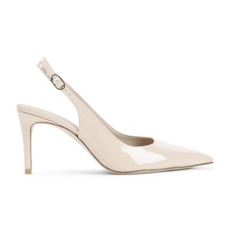 Stuart Weitzman Pumps, female, Beige, Size: 7 1/2 US Power 75 Slingback Pumps