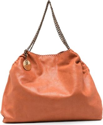 Stella McCartney Orange Falabella Large Tote